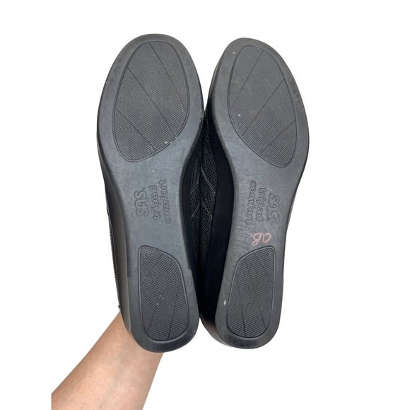 SAS Dream Black Snake Slip On Loafers Size 10 Tripad Comfort Shoes Suppo… - Picture 7 of 10